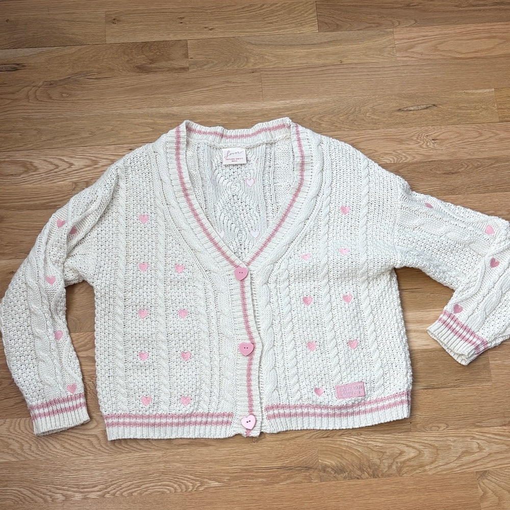 Taylor Swift Lover Cardigan Sweater M/L